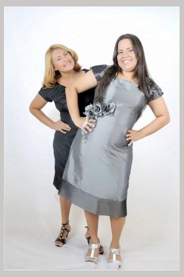 Albanise e Mônica